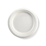180mm / 7" Round Sugarcane Plate-Zeropac