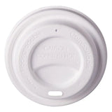 White 90mm Paper Lids-Zeropac