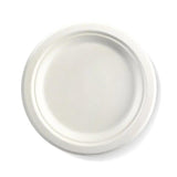 230mm / 9" Round Sugarcane Plate-Zeropac