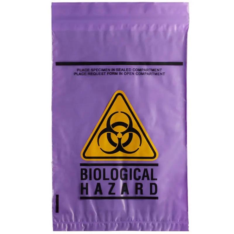 Purple Tearline Pathology Specimen Bags-Zeropac