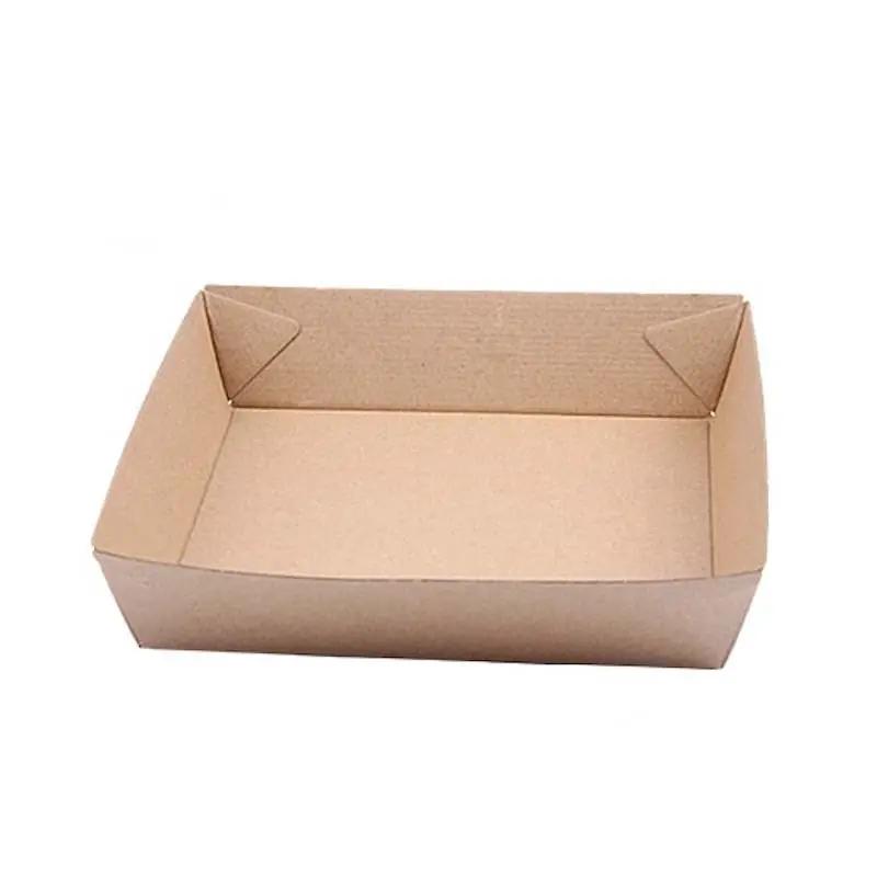Square Kraft Tray-Zeropac
