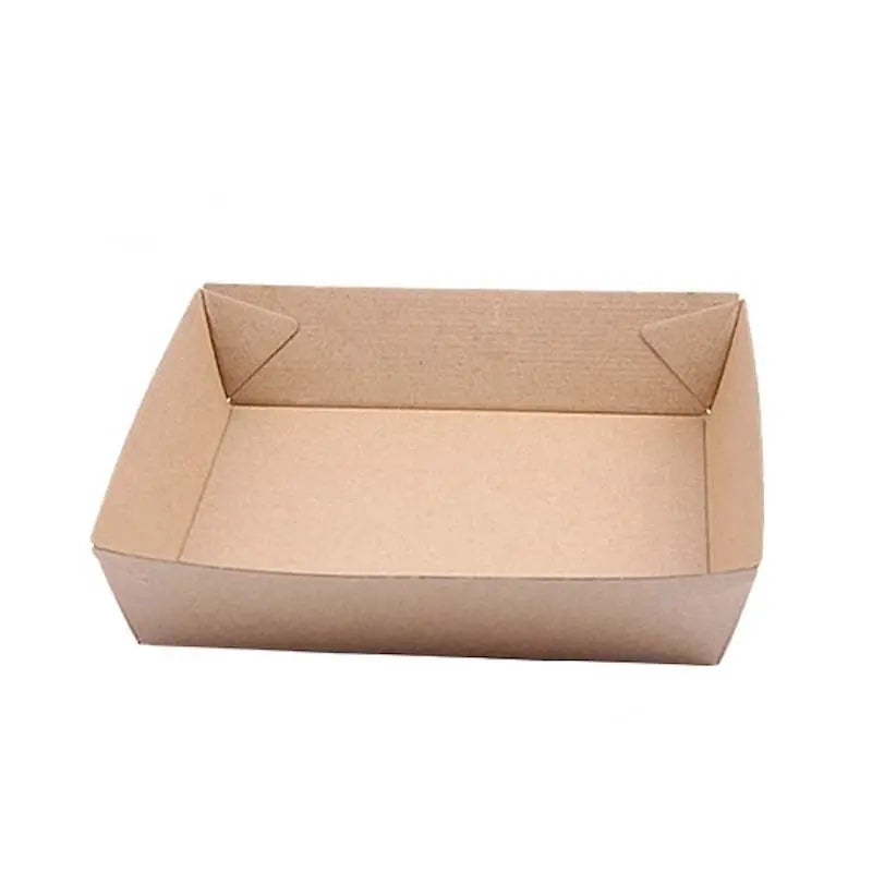 Square Kraft Tray-Zeropac