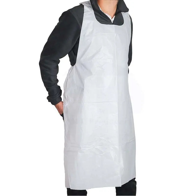 White Disposable Aprons 1600L X 810W-Zeropac