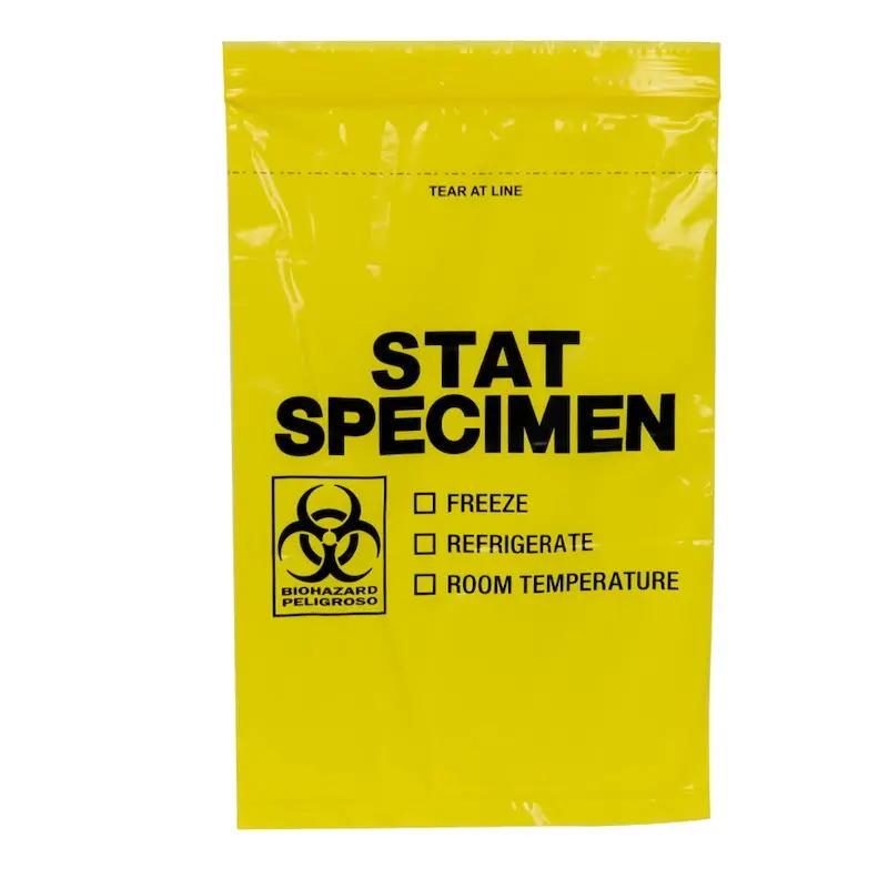 Yellow Tearline Pathology Specimen Bag-Zeropac