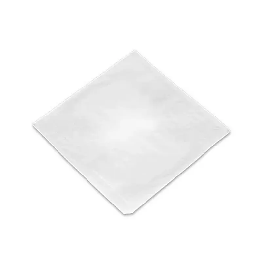 6F White Flat Paper Bags-Zeropac