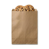1/2 Kraft Long Flat Paper Bag