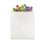 1/4 White Flat Paper Bag
