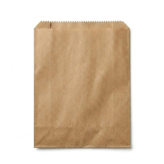 2W Kraft Flat Paper Bag