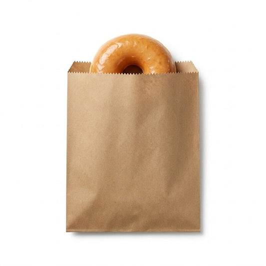 2W Kraft Flat Paper Bag