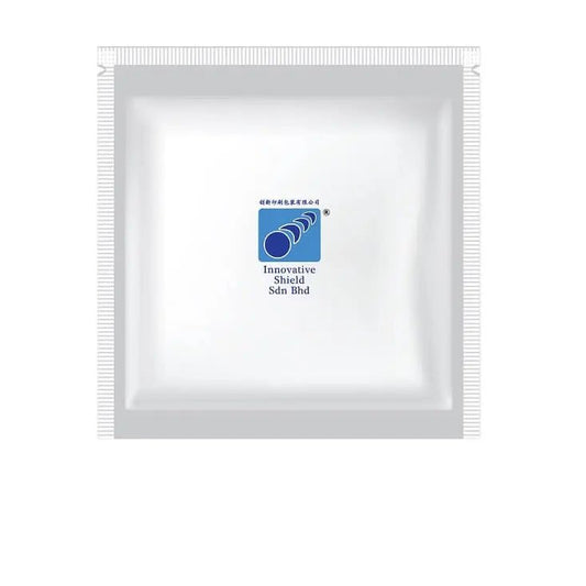 Zeropac 3 Sides Seal Bag with company logo printed on white surface