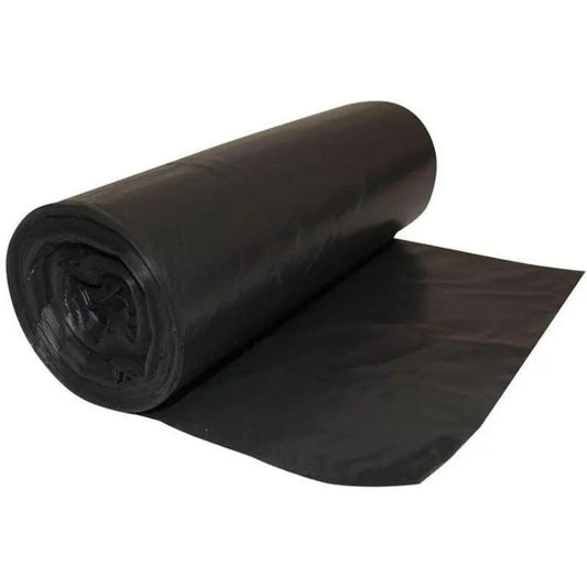 36 Litre Kitchen Tidy Black Bin Liners Roll-Zeropac
