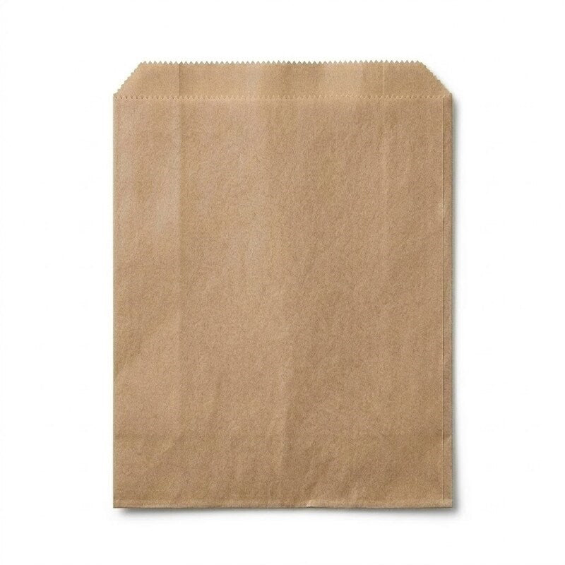 Zeropac 4F Kraft Flat Paper Bag, kraft paper