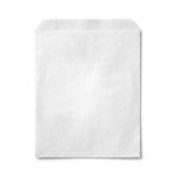 8F White Flat Paper Bag