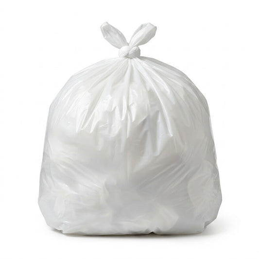 27 Litre Kitchen Tidy White Bin Liner Roll