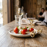 Bamboo Looped Skewer 90mm