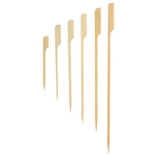 Bamboo Boat Oar Skewer 180mm - Zeropac