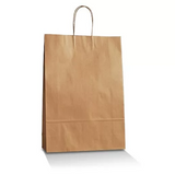 Brown Kraft Bag /Twisted Paper Handle- Medium Plus