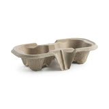 2 Cup Carrier Tray Recycled Pulp