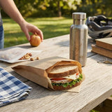 D Bread Kraft Satchel Paper Bag