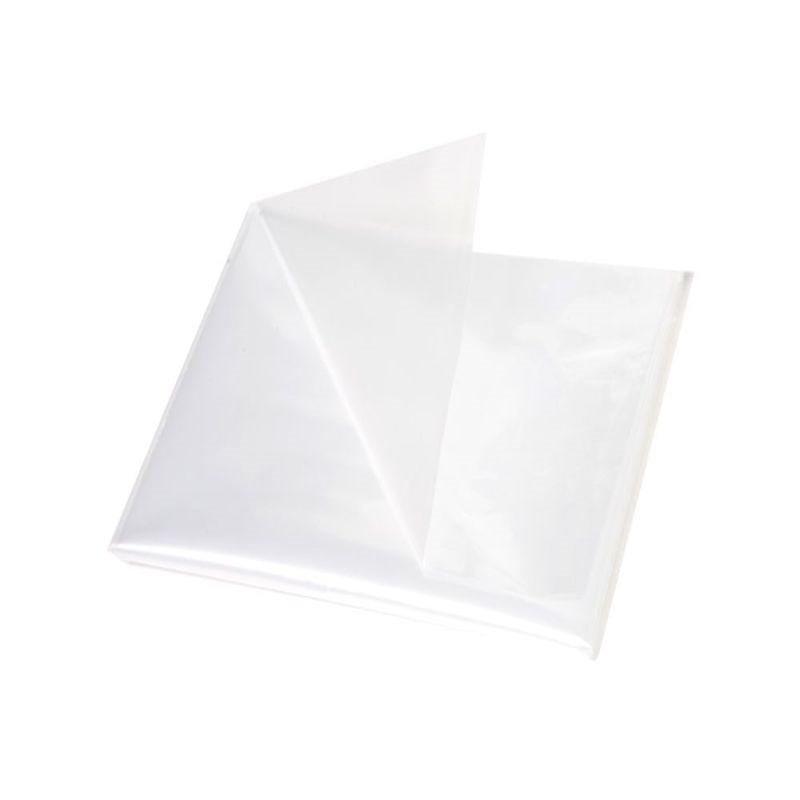 Disposable LDPE Drape Sheet Clear 900 x 1200 mm - Zeropac