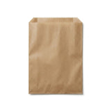 2 Long Brown Glassine Bag