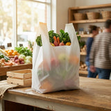 Large White Reusable Singlet Bag