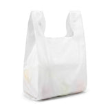 Small White Reusable Singlet Bag