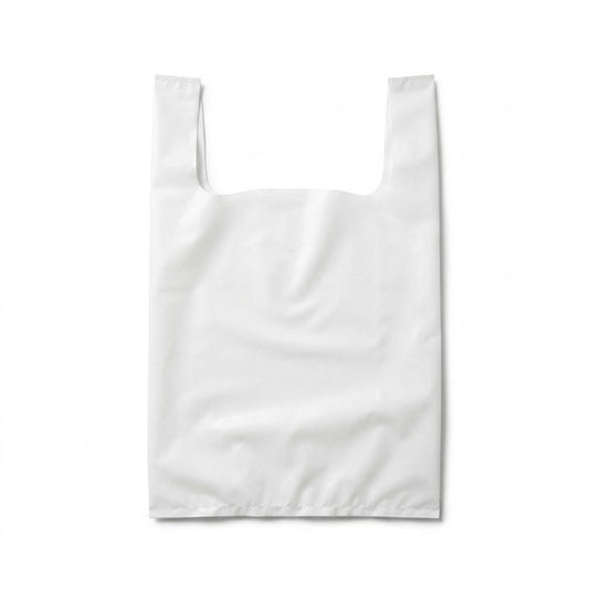 Extra Large Reusable White Singlet Bag