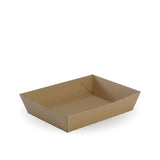 Brown Kraft Paper Medium Takeaway Food Tray