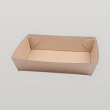 Brown Kraft Paper Medium Takeaway Food Tray