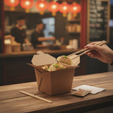 8oz Kraft Paper Noodle Box