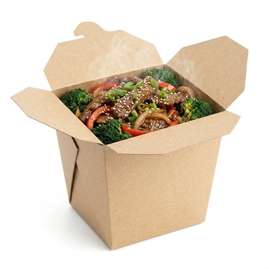 32oz Kraft Paper Noodle Box