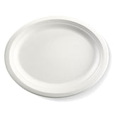10" x 12.5" Sugarcane Oval Plate
