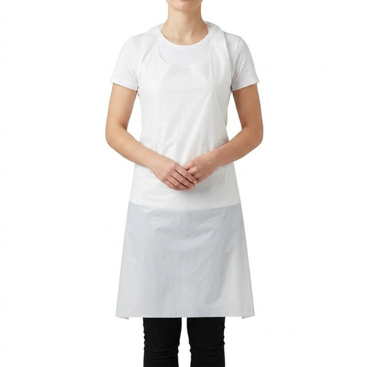 White Disposable Apron 1220 x 610mm