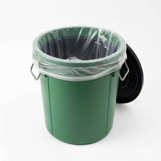 73 Litre Clear Bin Liner Roll