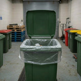 240 Litre Clear Wheelie Bin Liner Roll