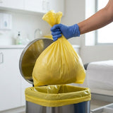 Yellow LDPE Flat Bag 300 x 210mm