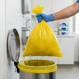 Yellow LDPE Flat Bag 500 x 400mm