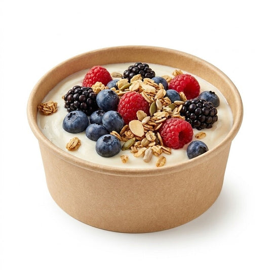 PLA Coated Bamboo Bowl 8oz