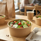 PLA Coated Bamboo Bowl 16oz