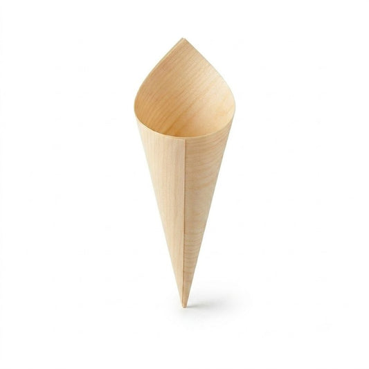 Wooden Pine Cone Medium