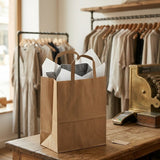 Paper Bag Flat Handle Small