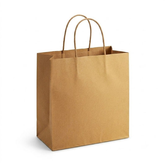 Paper Bag Twisted Handle Takeaway Medium