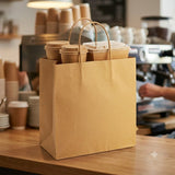 Paper Bag Twisted Handle Takeaway Medium