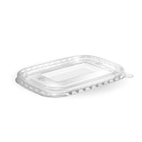 PET Lid for Kraft Paper Rectangular Container | Fits 500-1000ml