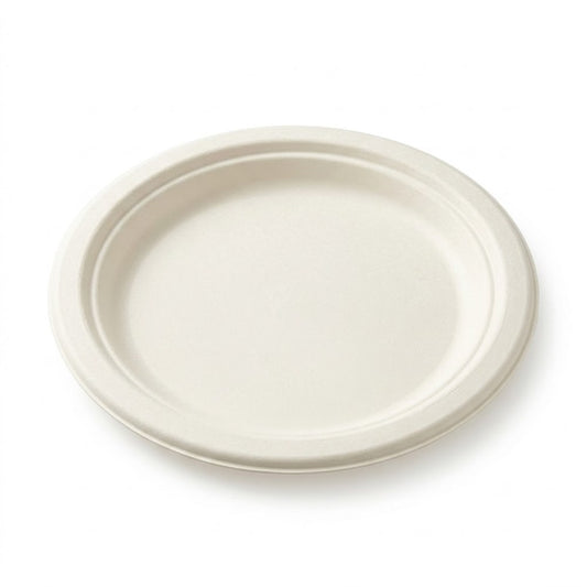 10" Sugarcane Round Plate