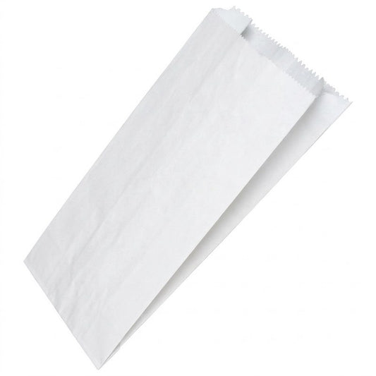 S Bread White Satchel Paper Bag