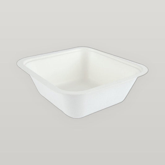 910ml Compostable Sugarcane Tray