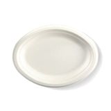 7.75" x 10.25" Sugarcane Oval Plate