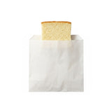 Square Sponge White Paper Bag